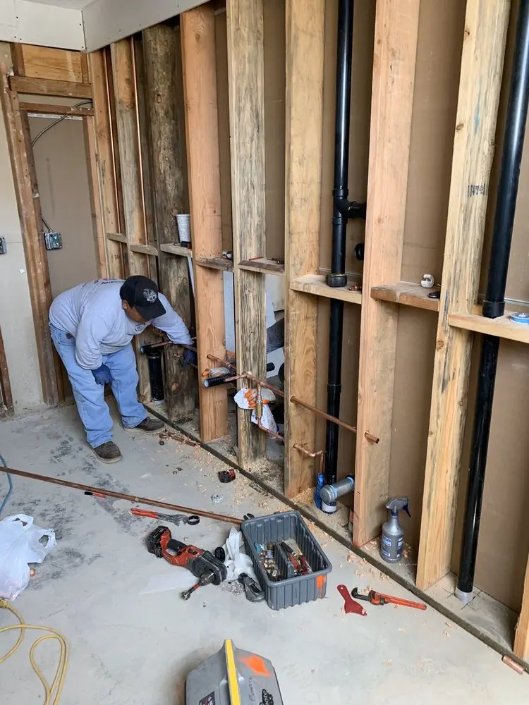 Commercial rough-in plumbing for Commercial Plumbing in Shorewood